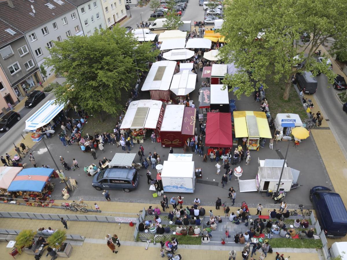Apartmenthaus In Der Arnoldstrasse Bochum Buitenkant foto